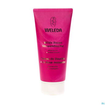 Weleda creme douche rose musquee tube 200ml