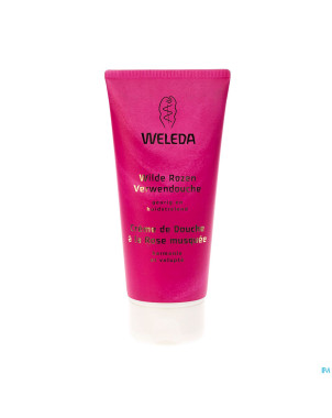 Weleda creme douche rose musquee tube 200ml