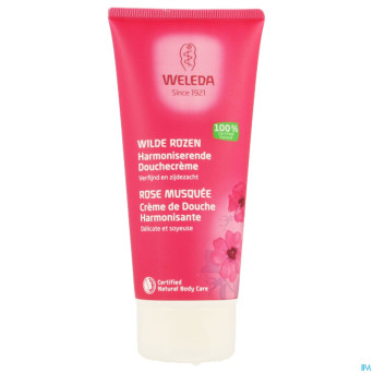 Weleda creme douche rose musquee tube 200ml