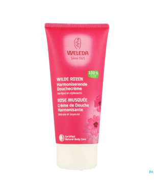 Weleda creme douche rose musquee tube 200ml