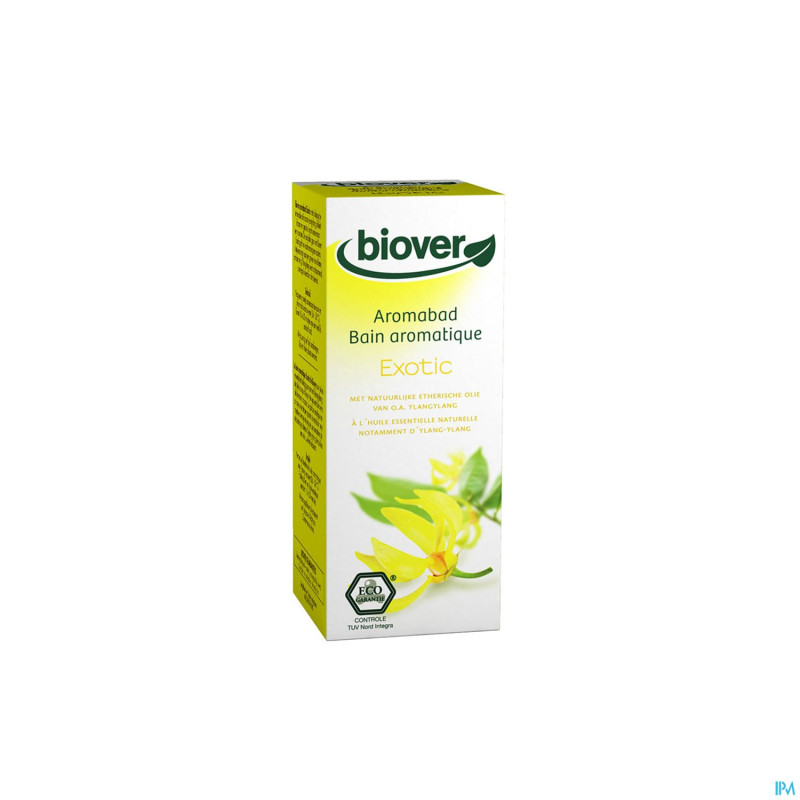 Biover huile de bain exotic bio    200ml