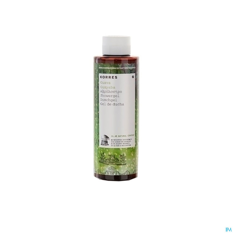 Korres kb gel douche goyave    250ml
