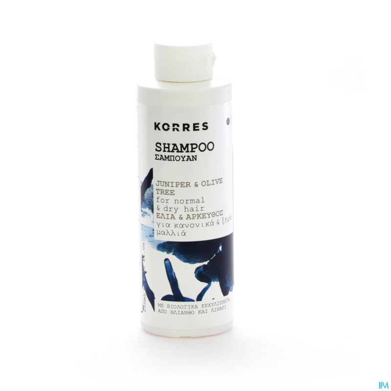 Korres kh sh genievre&olivier chev norm-secs 250ml