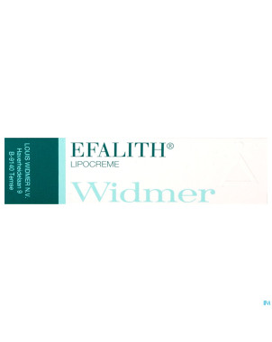 Efalith lipocreme tube 20g widmer