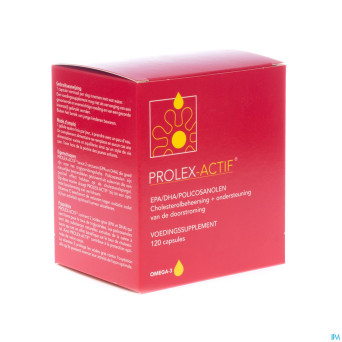 Prolex-actif    caps 120 6422