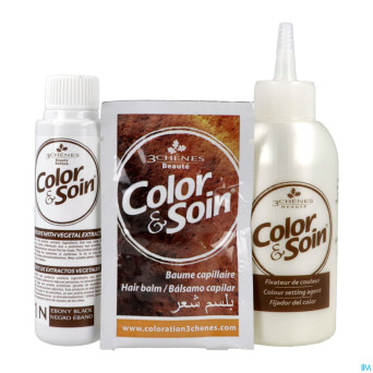 Color&soins 1n noir ebene    135ml 3chenes