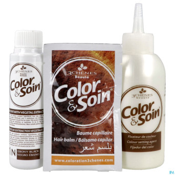 Color&soins 1n noir ebene    135ml 3chenes