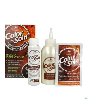Color&soins 9r rouge feu    135ml 3chenes