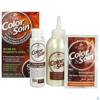 Color&soins 9r rouge feu    135ml 3chenes