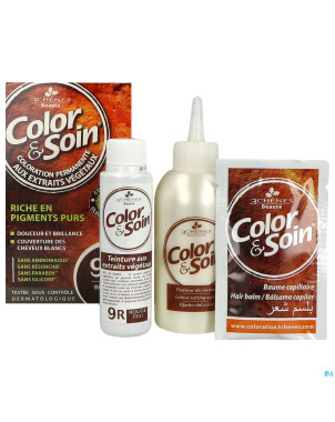 Color&soins 9r rouge feu    135ml 3chenes
