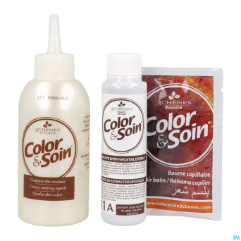 Color&soins 11a blond sable cendre   135ml 3chenes