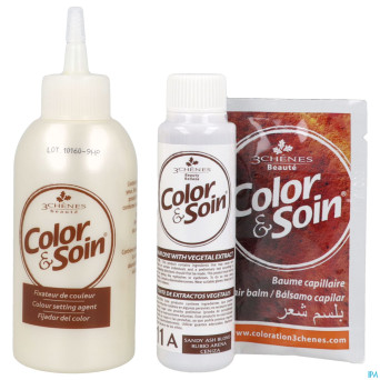 Color&soins 11a blond sable cendre   135ml 3chenes