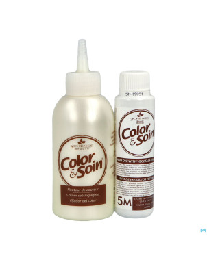 Color&soins 5m chatain clair acajou  135ml 3chenes