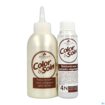 Color&soins 4n chatain naturel    135ml 3chenes