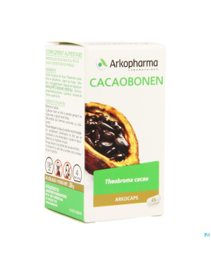 Arkogelules feves de cacao vegetal    45
