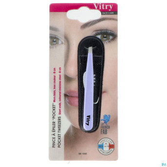 Vitry pince epil pocket mors biais inox    1016c