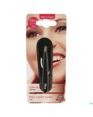 Vitry pince epil pocket mors biais inox    1016c