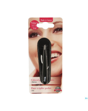 Vitry pince epil pocket mors biais inox    1016c