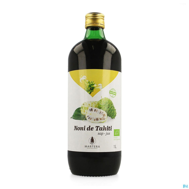 Noni de tahiti 100% pur jus de noni martera    1l