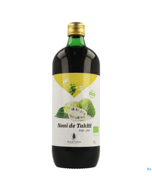 Noni de tahiti 100% pur jus de noni martera    1l