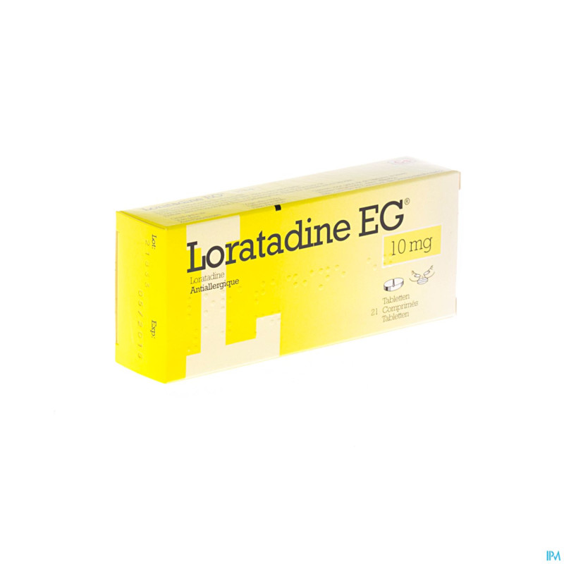 Loratadine eg 10 mg tabl  21 x 10 mg