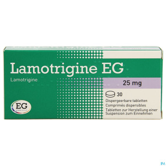 Lamotrigine eg  25mg comp disp 30x25mg