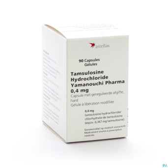 Tamsulosine hcl yamanouchi caps 90x0,4mg