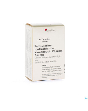 Tamsulosine hcl yamanouchi caps 30x0,4mg