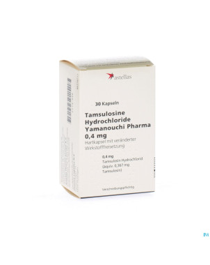 Tamsulosine hcl yamanouchi caps 30x0,4mg