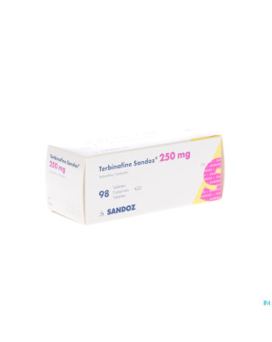 Terbinafine sandoz comp 98 x 250 mg
