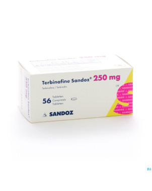 Terbinafine sandoz comp 56 x 250 mg