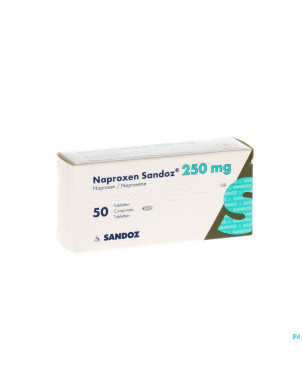 Naproxene sandoz comp  50x250mg