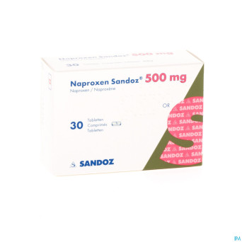 Naproxene sandoz comp  30x500mg