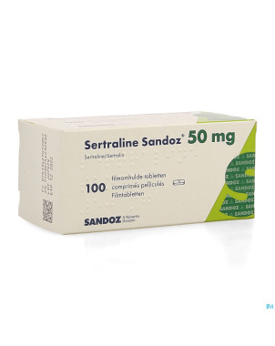 Sertraline sandoz comp 100 x  50 mg
