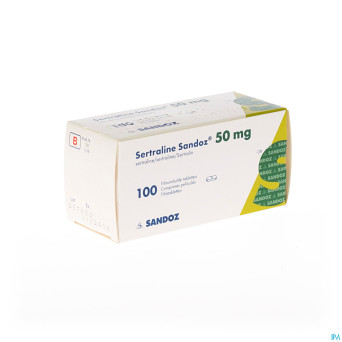 Sertraline sandoz comp 100 x  50 mg