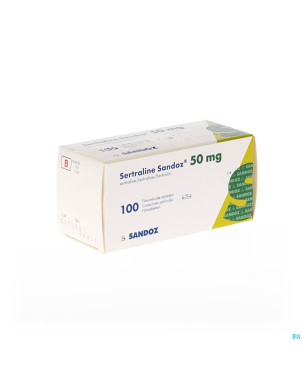 Sertraline sandoz comp 100 x  50 mg