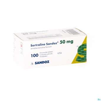 Sertraline sandoz comp 100 x  50 mg
