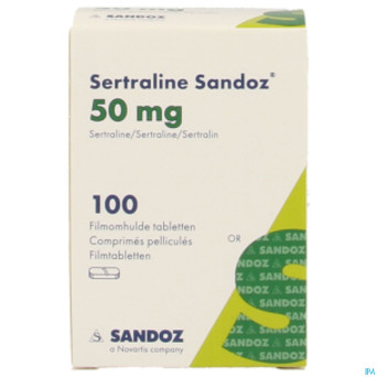 Sertraline sandoz comp 100 x  50 mg