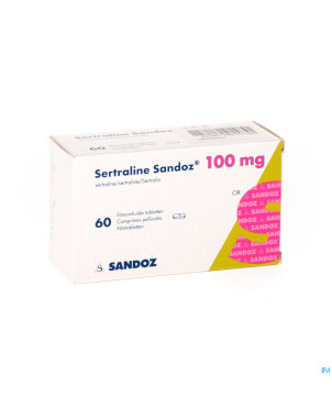 Sertraline sandoz comp  60 x 100 mg