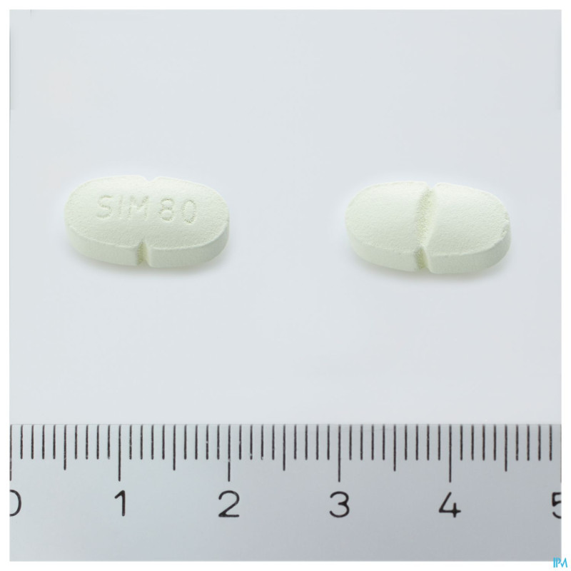 Simvastatin sandoz comp  30 x  80 mg