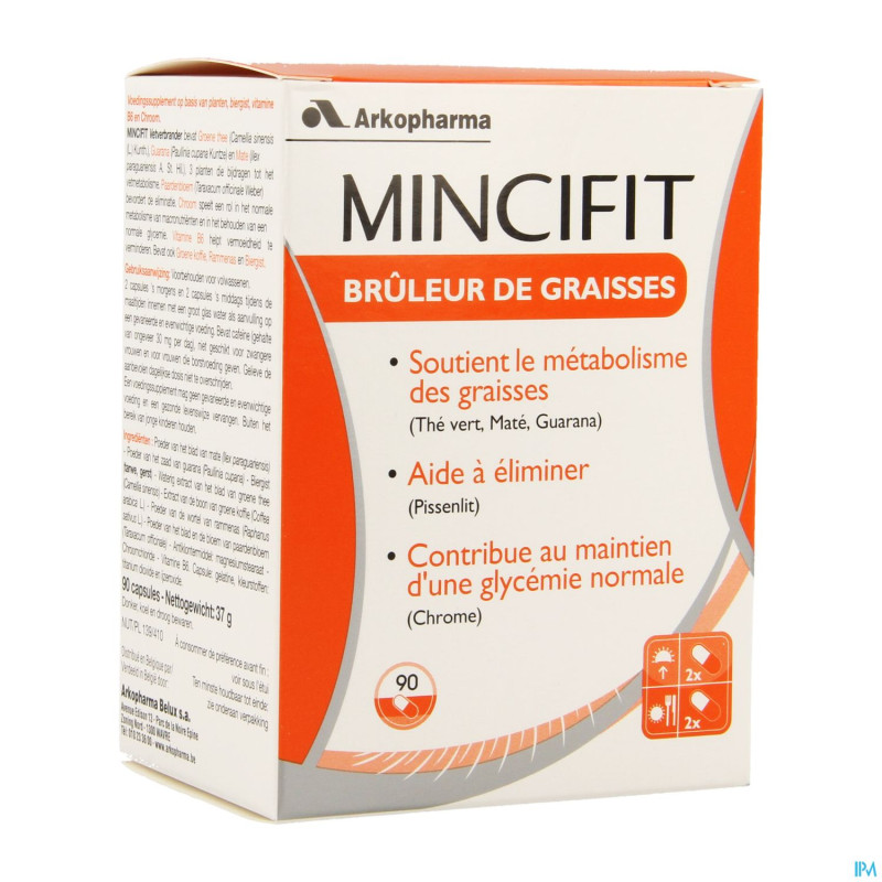 Mincifit innovation bruleur graisse gel 90
