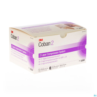Coban 3m systeme compression 2 couches roul.2 2094