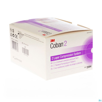 Coban 3m systeme compression 2 couches roul.2 2094