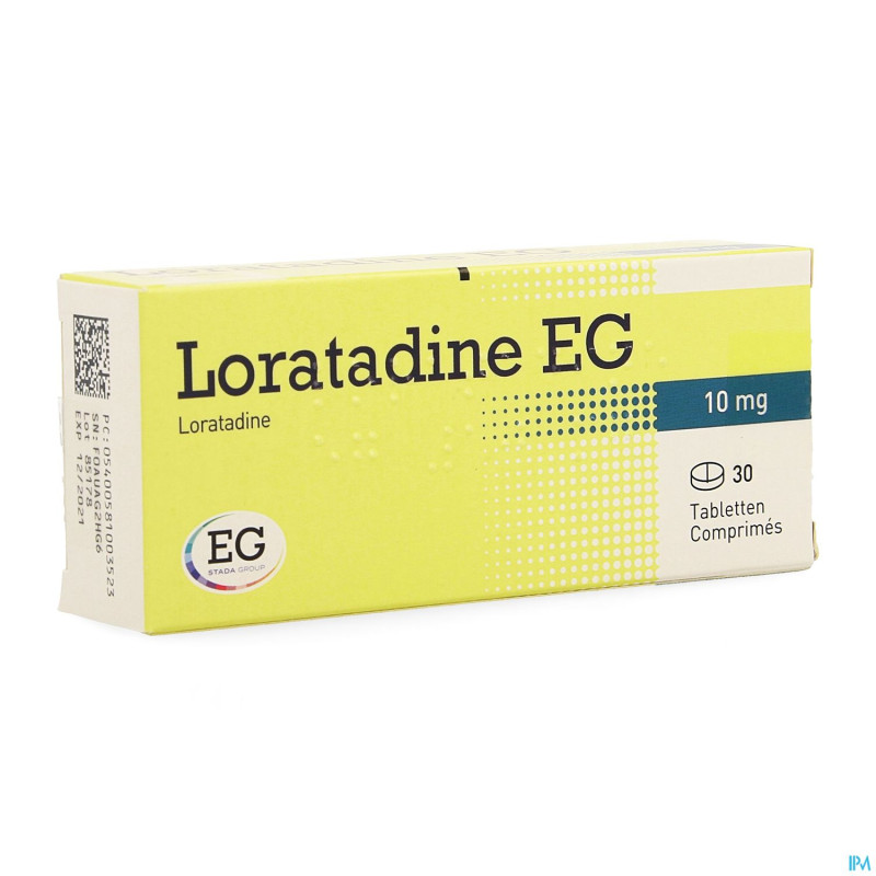 Loratadine eg 10 mg tabl  30 x 10 mg