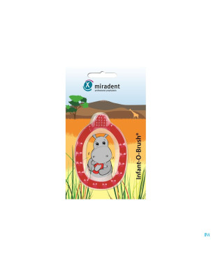 Miradent infant o brush brosse a dents rouge