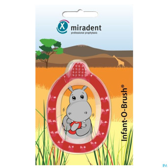 Miradent infant o brush brosse a dents rouge