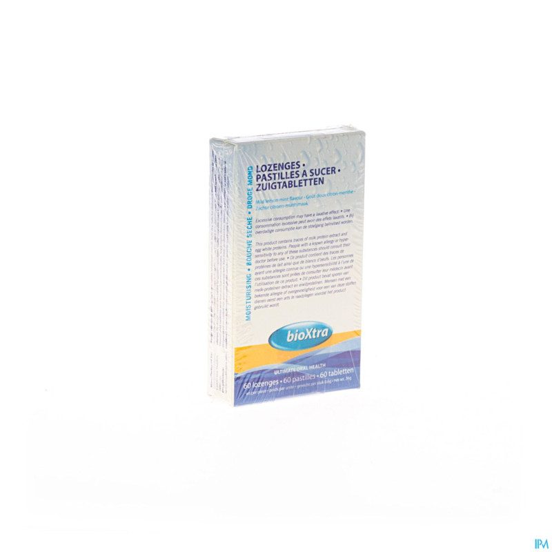 Bioxtra bouche seche pastilles a sucer 60