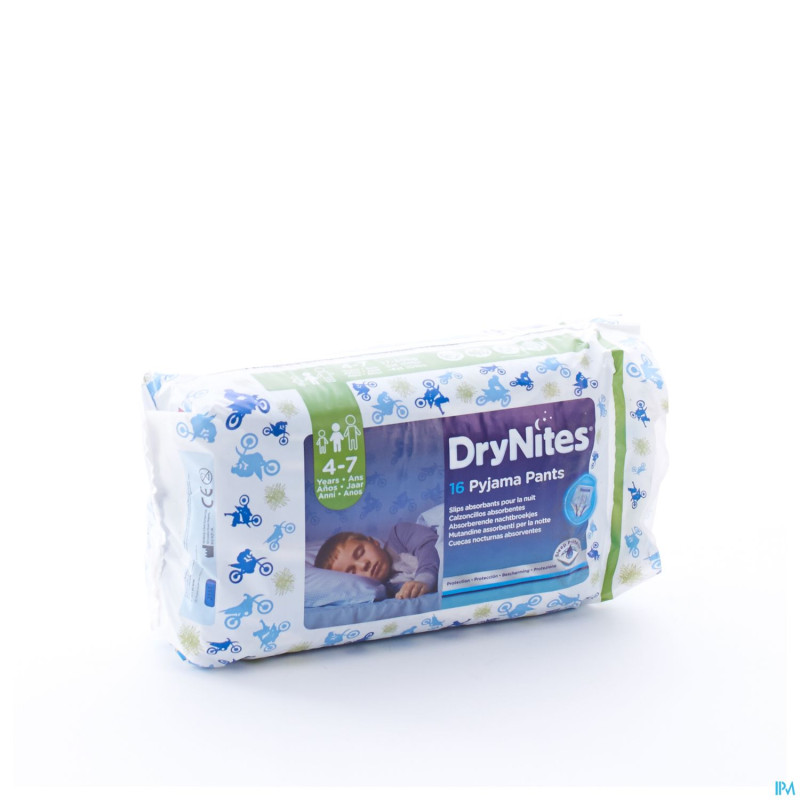 Drynites boy large   4-7ans    16