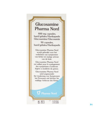 Glucosamine pharma nord    caps  90 x 400 mg