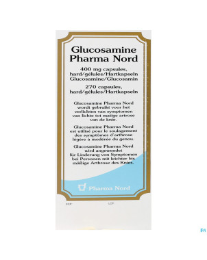 Glucosamine pharma nord    caps 270 x 400 mg